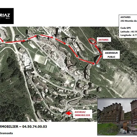 Avoriaz: 4 Pers, Cuisine Equipee, Wifi, Balcon, Casier A Skis - Fr-1-633-36 Lejlighed Morzine